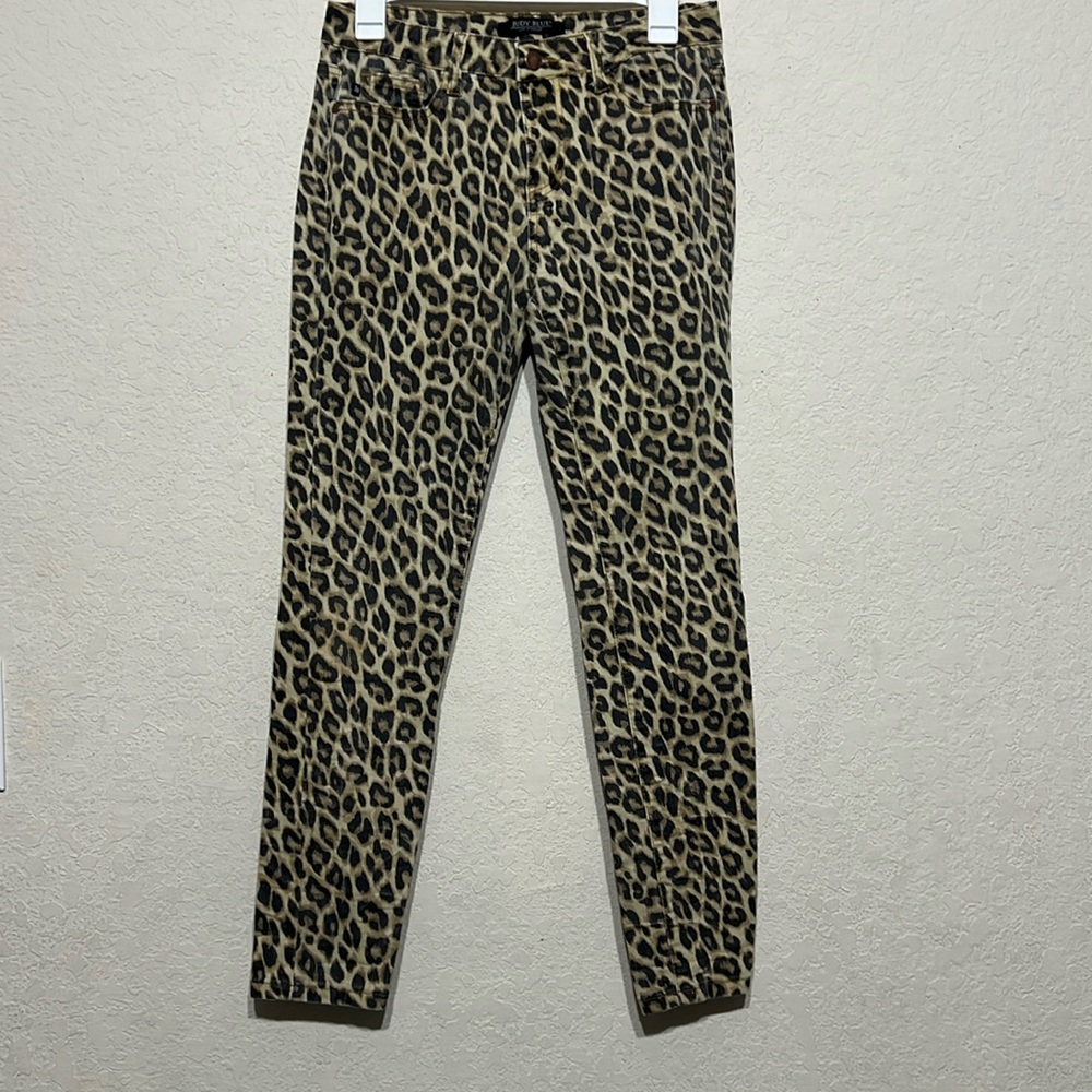 Judy Blue cheetah print skinny jeans size 7/28